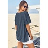 Tankaneo Womens Oversized Tshirts V Neck Short Sleeve Tops Summer