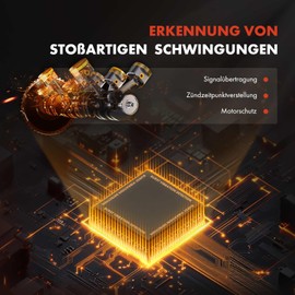 Frankberg Knock Sensor 2-Pin Compatible with 7 Series E23 BX XB Fiesta II FBD 900 I AC4 AM4 240 P242 P244 740 744 940 II 944 S90 964 V90 Estate 965 Replace# 026123 1046