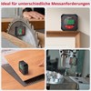 XUNTOP Inclinometer Digital Protractor Inclinometer Measuring Range 4 x 90°,