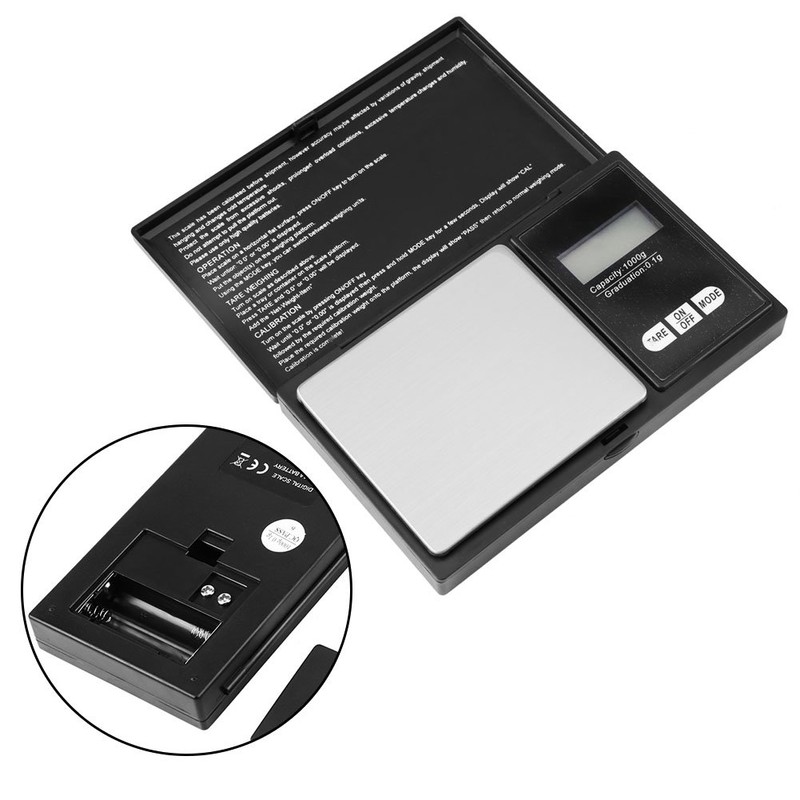 Aramox Mini Jewelry Scale High Precision Scale Electronic Scale LED