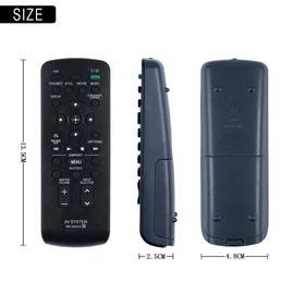 ZWP RM-AAU016 RMAAU016 Replacement Remote Control fit for Sony Multi Channel AV Receiver Stereo STR-DA3500ES STR-DA4300ES STR-DA5300ES STR-DA2400ES STR-3400ES STR-3500ES STR-DA3300ES STR-DA3400ES