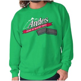 Brisco Brands Andes Chocolate Mints Original Logo Sweatshirt for Men or Women