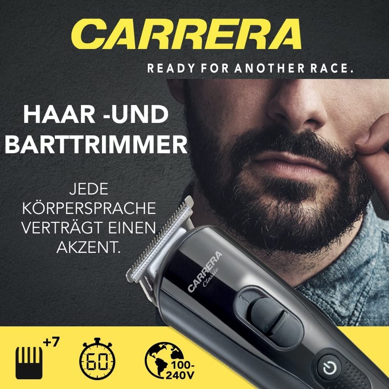 Carrera Beauty Classic 6in1 hair clipper Grey