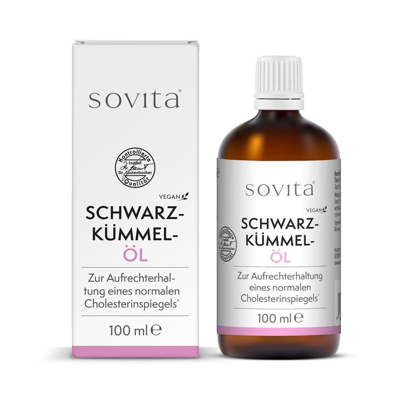 sovita Black Cumin Oil | Cold Pressed & Virgin |