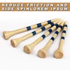 CHAMPKEY Premium Bamboo Golf Tees (70mm & 83mm) | Made
