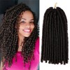 Straight Faux Locs Crochet Hair, 4 Packs Soft Locs, Locs