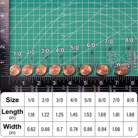 Dr.Fish 100 Pack Baitholder Octopus Hooks Fishing Circle Hooks Double Barbed Shank Live Bait Hooks Freshwater Saltwater Fishing Hook for Catfish Bass Trout Walleye #6/0