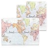 kwmobile 3 x Passport Plastic Protective Cover Black Multicoloured –