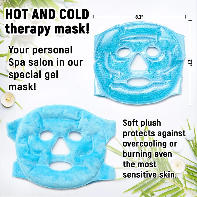 Sofida Mascarilla Gel Fríocalor - Alivio Dolor Cabeza Ojos