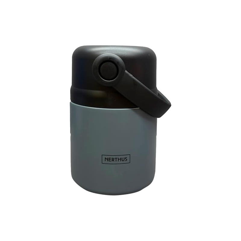 Nerthus FIH 1462 thermos solidi 650 ml acciaio inox doppia