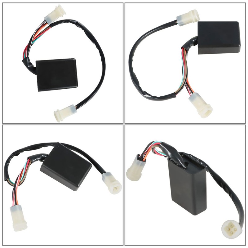 Black CDI Module Replacement for Box YTM 225 Tri-Moto YFM