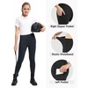 FitsT4 Sports Girls Horse Riding Pants Full Seat Silicone Kids