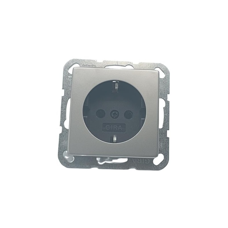 GIRA 4188600 socket-outlet Stainless steel IP20