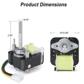 62345000 88624000 Motor Replacement - Quiet Operation, Easy Installation, Long-Lasting Performance, Compatible with LS100SE, LS50SE, LS80SE, Replaces Part J238-100-10074 and J238-100-10075