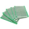 HiLetgo 10PCS 5*7CM FR-4 Universal Breadboard Double Side Available Thickness