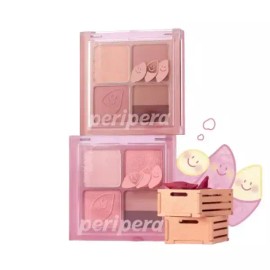 Peripera (정품) EW컬러 페리페라 잉크 포켓 섀도우 팔레트 1.6g40.22oz. 증정 미니브 [04 뮤트를아는느낌] (Original) EW Color Peripera Ink Pocket Shadow Palette 1.6g 40.22oz. Bonus Mini Brush [04 Mute's Feeling]