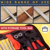 Hilitchi 12Pcs Heavy Duty Stained Glass Tools Mosaic Tools Wheeled