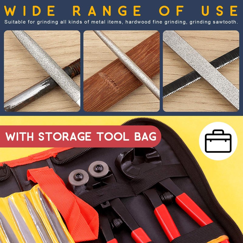 Hilitchi 12Pcs Heavy Duty Stained Glass Tools Mosaic Tools Wheeled