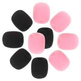 Gatuida 30pcs Mic Foam Covers Windscreen Microphone Windscreens Microphone Sponge Filter Replacement Lapel Mic Sponge for Professional Use