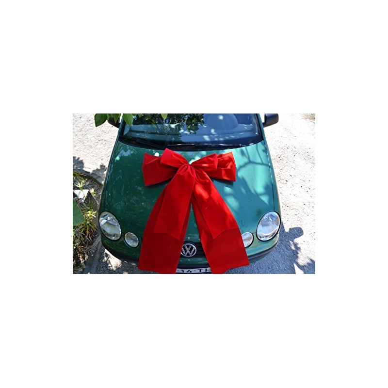 Weatherproof Large Elegant and Eye-catching Car Bow, Gift Bow with