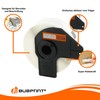 Bubprint Labels compatible to replace Brother DK-11201 DK 11201 for