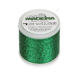 Tacony Corporation Madeira Metallic Thread 200 Meters-Green