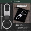 MOTIF Leather Key Holder, Carabiner, Key Ring, Key Case, Car,