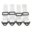 TANAKA 2X TANAKA UNIVERSAL LIGHT GRAY SILVER 4 POINT BUCKLE