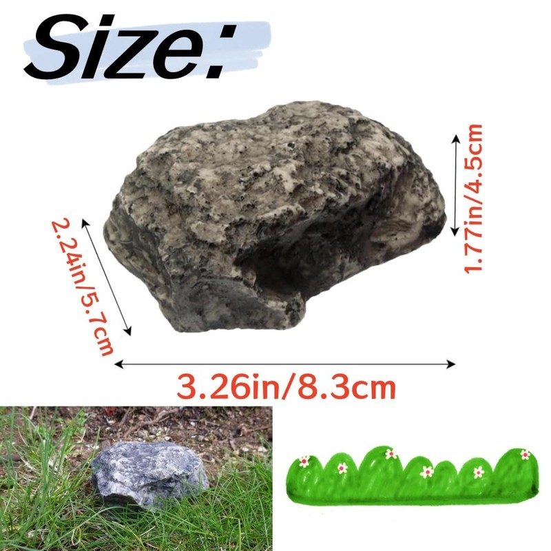 Key Hider Outside, Rock Holder for Outdoor, Hide Your Spare