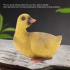 Duck Ornament Resin Weather Resistant Cute Vivid Expression Duck Statues