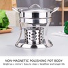 Stainless Steel Hot Pot Stove Outdoor Camping Hot Pot Stove