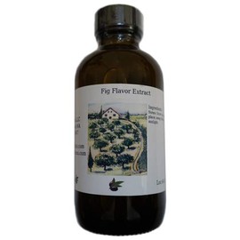 OliveNation Fig Extract Baking Flavoring, Add Fresh Fig Flavor to Baked Goods, Beverages, Sauces, Non-GMO, Gluten Free, Kosher, Vegan - 32 ounces