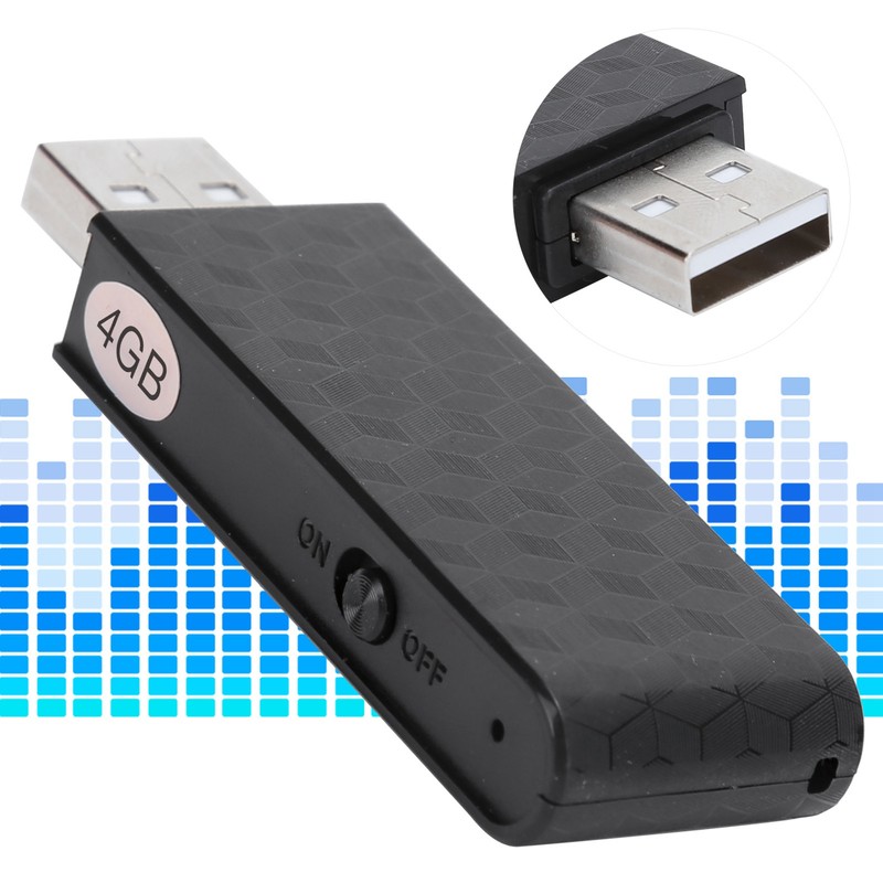 Portable Small Mini Audio Recording Equipment Device U Disk Sound