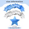 HFZRZFH Shimmering Star Garland Banner Set - 10 Pieces, 130