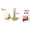 uxcell a11110700ux0030 2 x B1M 1M Ohm Single Linear Taper