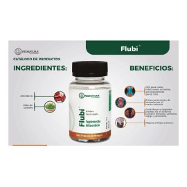 Rednatura Flubi Ayuda Las Vas Urinarias, Rion 30 Caps Sabor Sin Sabor