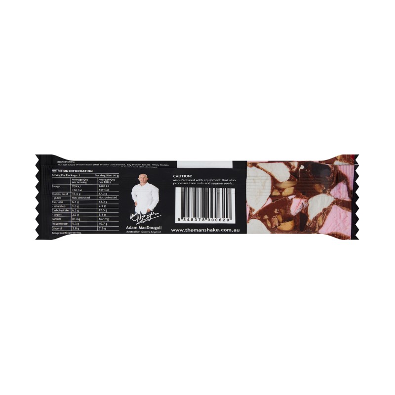 The Man Bar Rocky Road 50g 10pk