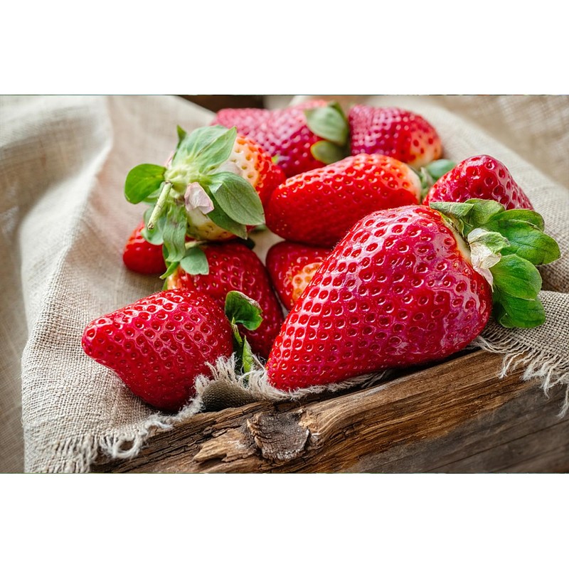 2000+ Red Climbing Strawberry Seeds Hydroponic Sweet Strawberry Seeds for