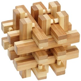Philos 6059 Game Lock Up Puzzle, Bamboo, Multicolour