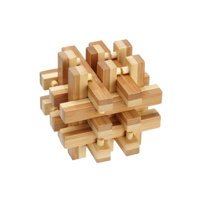 Philos 6059 Game Lock Up Puzzle, Bamboo, Multicolour