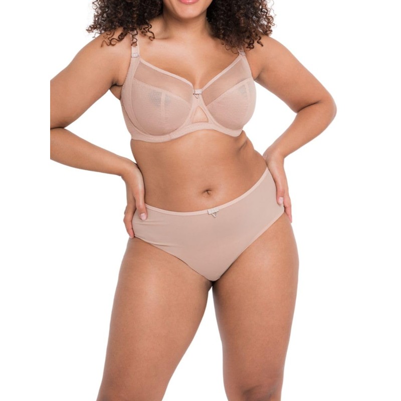 Curvy Kate Women Victory Balcony Everyday Bra, Beige (Latte), 32FF