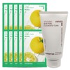 (10 sheets) Innisfree Energy Mask Yuzu + Volcanic Pore Baja Cleansing Foam 150g / (10매)이니스프리 에너지 마스크 유자+화산송이 모공 바하 클렌징 폼150g