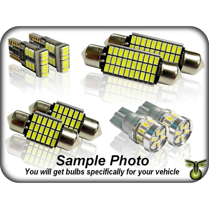 Fyre Flys 16 Piece White LED Interior Lights for 2017-2019