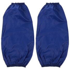 Healifty 1 Pair Waterproof Oilproof Arm Sleeves Covers Oversleeves Sleevelets Cleaning Protective Kitchen Tool Blue