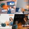 Coolfor Space Heater,800W/500W Fast Heating Desk Heater with Temperature Control,Safe