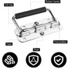 YOUDALIS Pack of 2 Folding Handles, Stainless Steel, Hardware Boxes