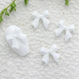 Bow Pearl Nail Charms 3D Bow Knot Nail Art Charms Set 1 Box Colorful Bowknot Nail Stud Rhinestones Crystal Cute Nail Stones Acrylic Nail Decorations for Woman Girls Nail Accessories（Style2）