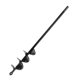 Garden Auger Twist Drill, Hand Drill, Earth Auger, Post Hole, Time-Saving Hole Drill Digging Tool for Planting, Bed Bulbs, Seedlings (4.6 x 37 cm)