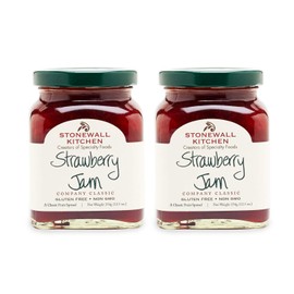 Stonewall Kitchen Strawberry Jam 12.5 Ounce Pack of 2 Gourmet Spread