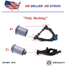 2MPLASTIC Control Arm Bushing Lower & Upper Front Set For Toyota Tacoma 1995-2004 2WD